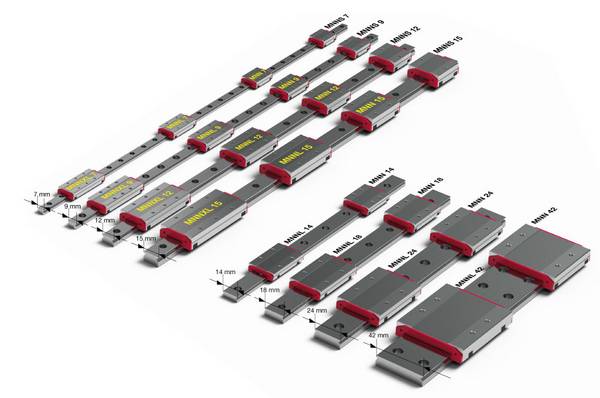 施耐博格SCHNEEBERGER微型导轨MINIRAIL 成型线性导轨